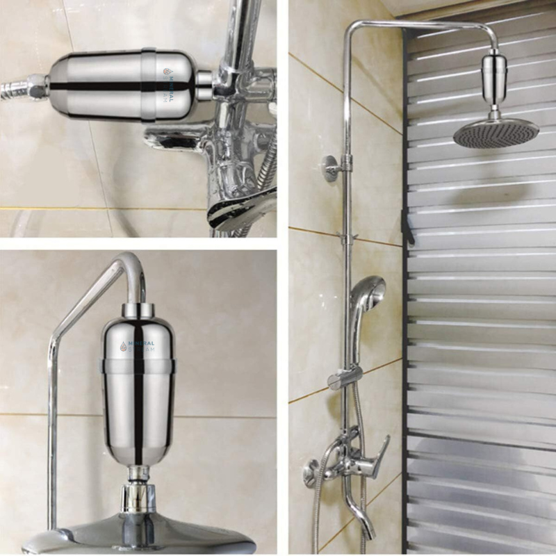 Προχωρημένο φίλτρο ντους για σκληρό νερό