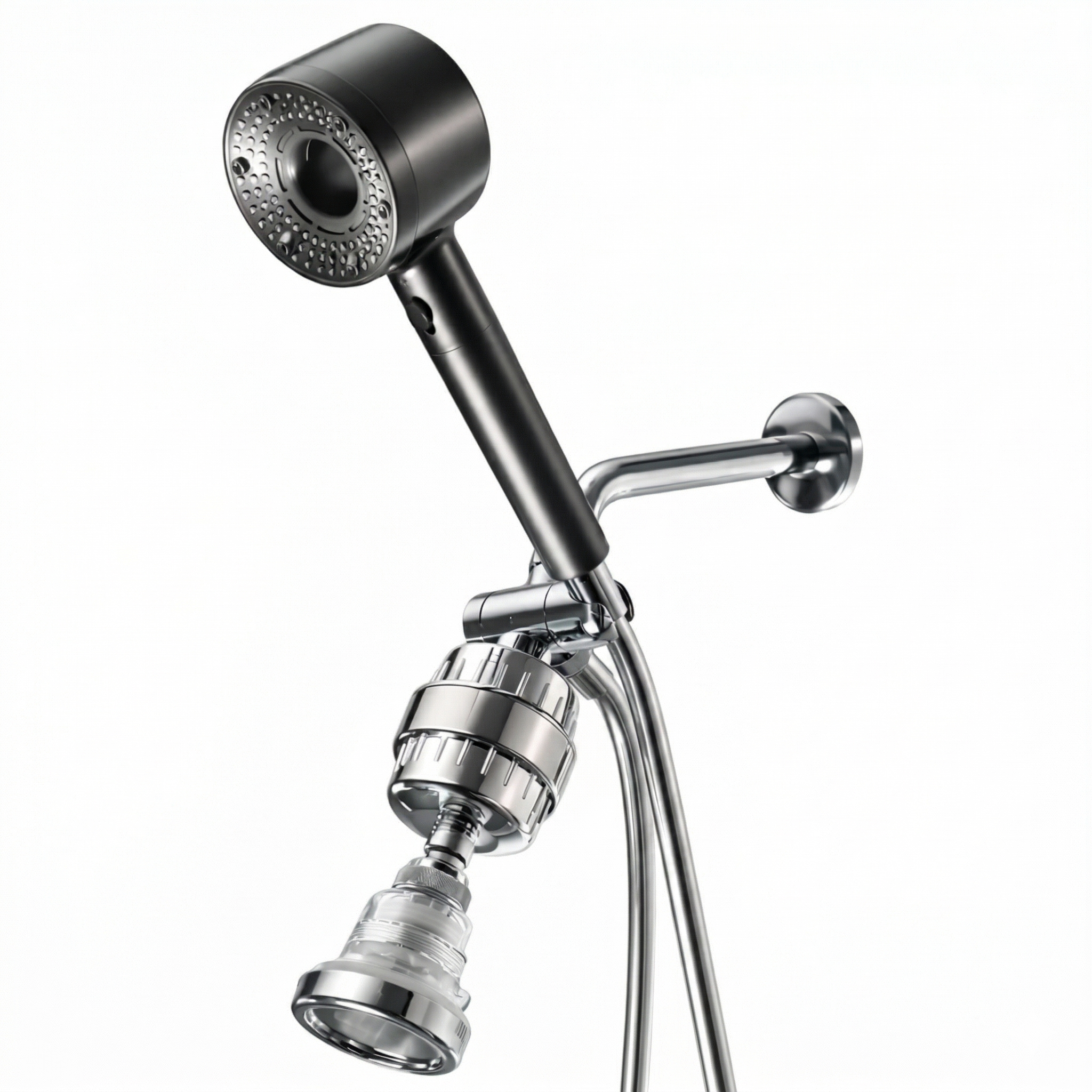 Γεια σου καθαρό φιλτραρισμένο σύστημα διπλού ντους