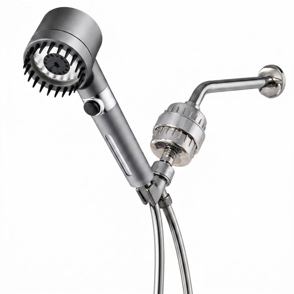 MINERALSTREAM MASSAGE FILTERED SHOWER HEAD