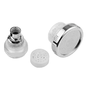 Closeup of the ionic mineral stones blend for the Ionic Wall shower head refill