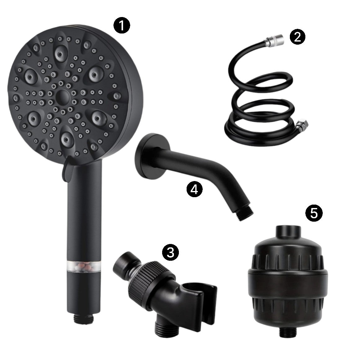 MineralSstream Luxe 9 Λειτουργία Υψηλή πίεση ντους (φιλτραρισμένο)
