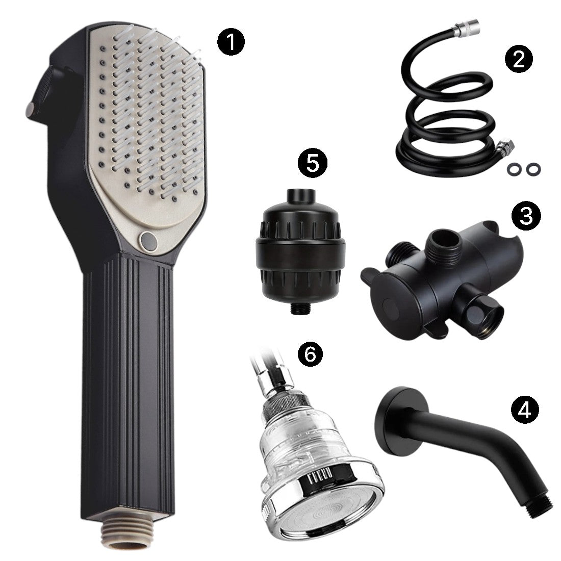 MineralSstream Detangler Comb Head Head