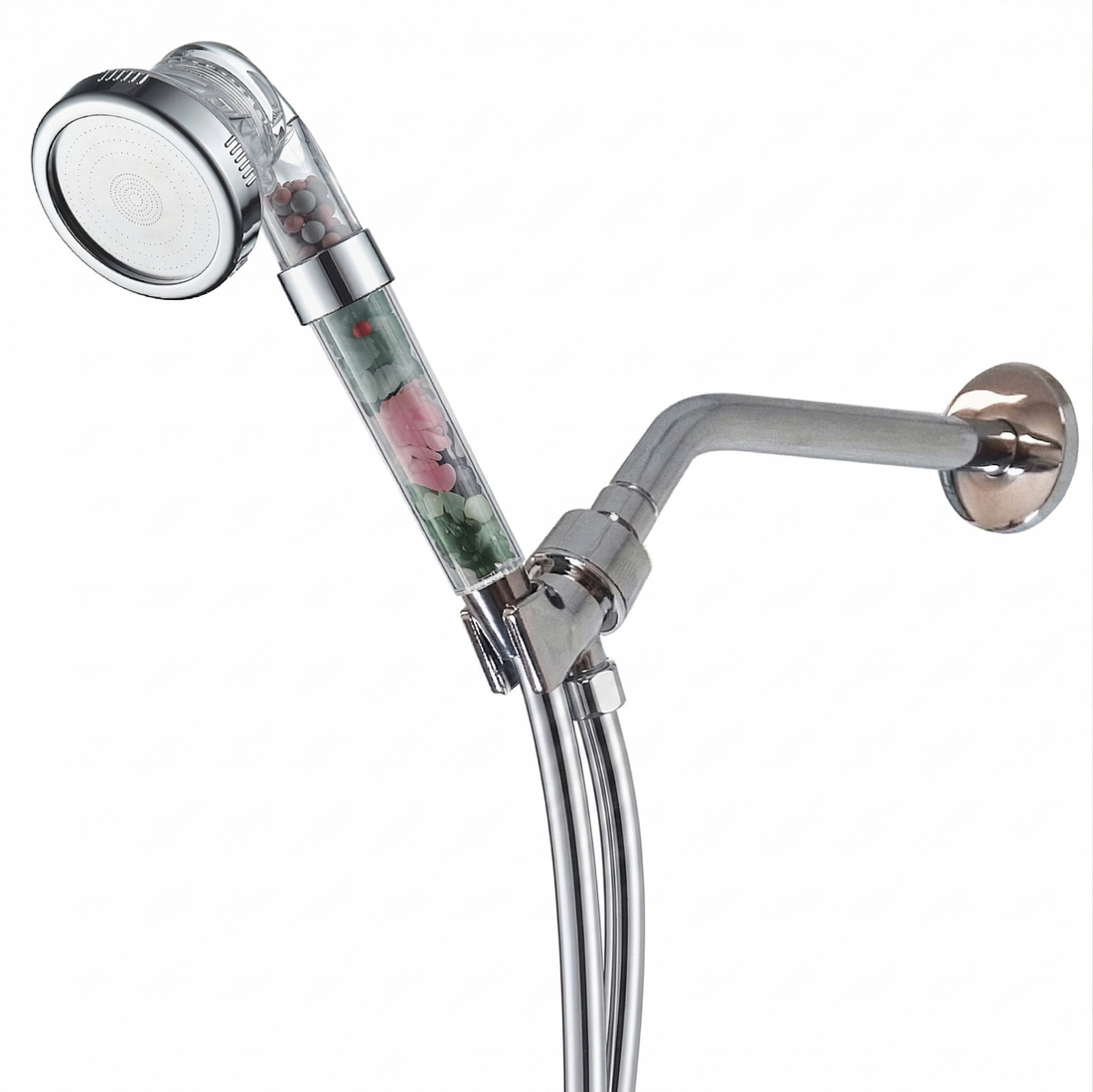 Chakra Showerhead Shower Essentials Kit