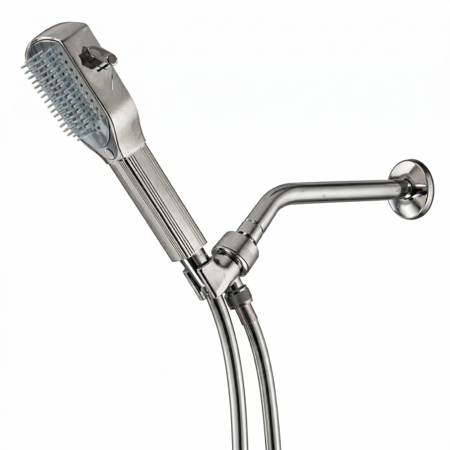 MineralStream Detangler Comb Shower Head