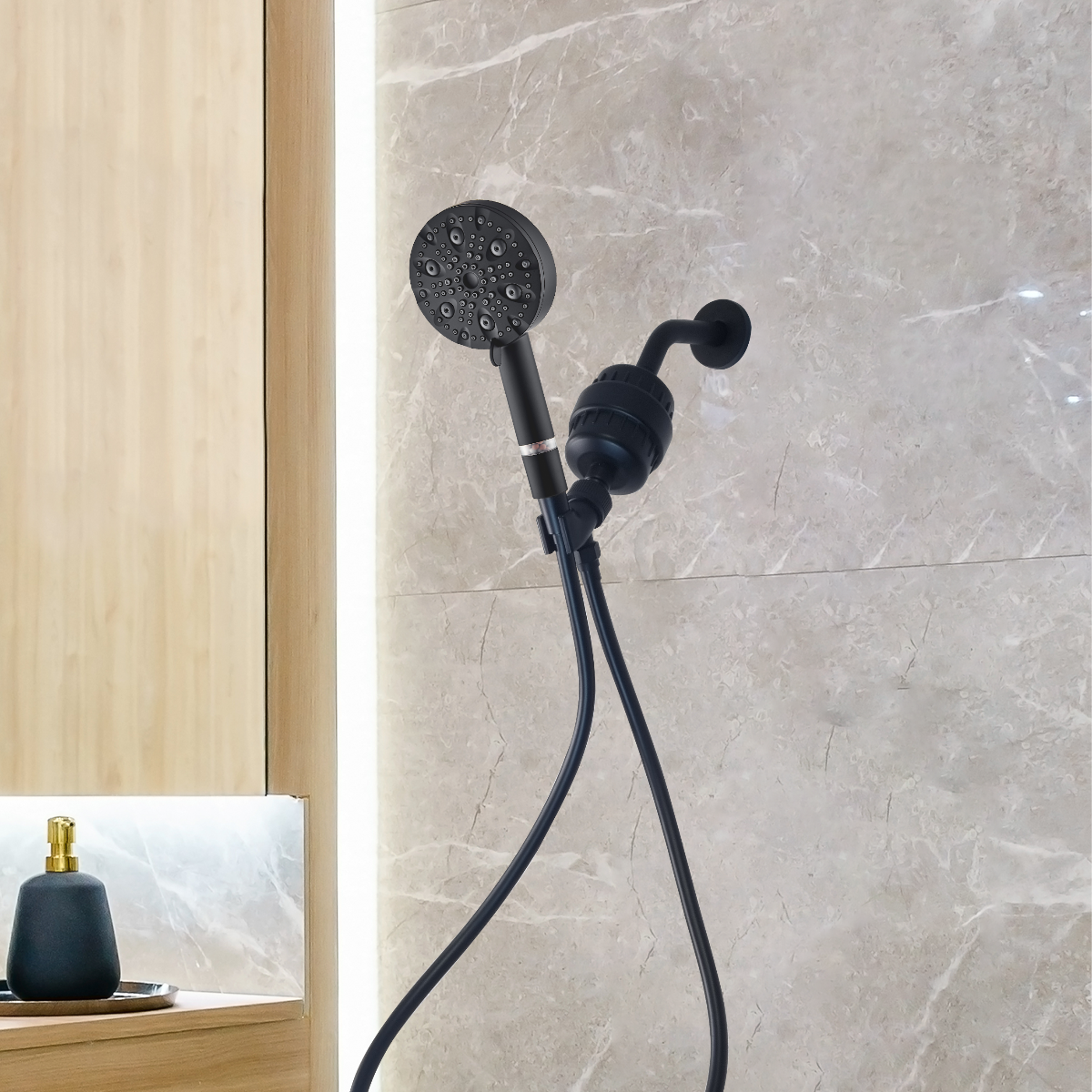 MineralSstream Luxe 9 Λειτουργία Υψηλή πίεση ντους (φιλτραρισμένο)
