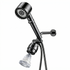 MineralStream Massage Filtered Shower Head Dual Kit in black